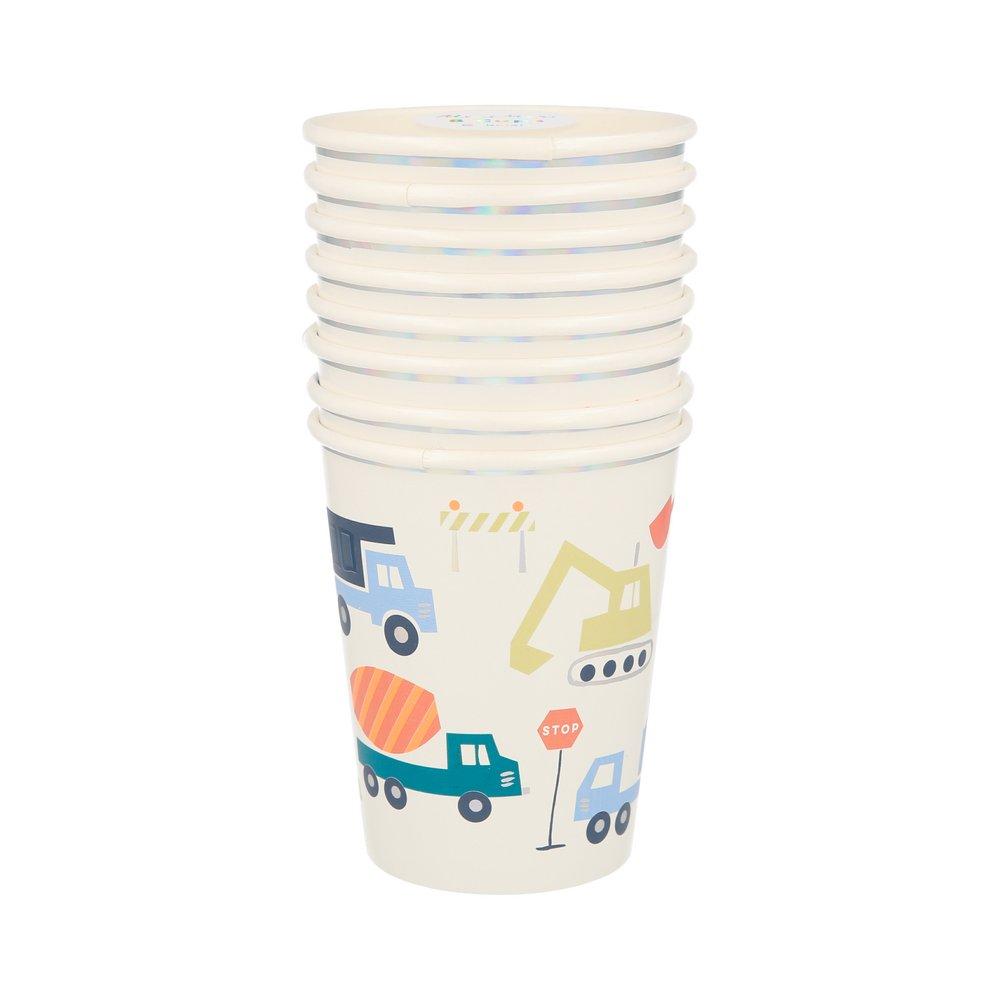 Construction Cups (set of 8)