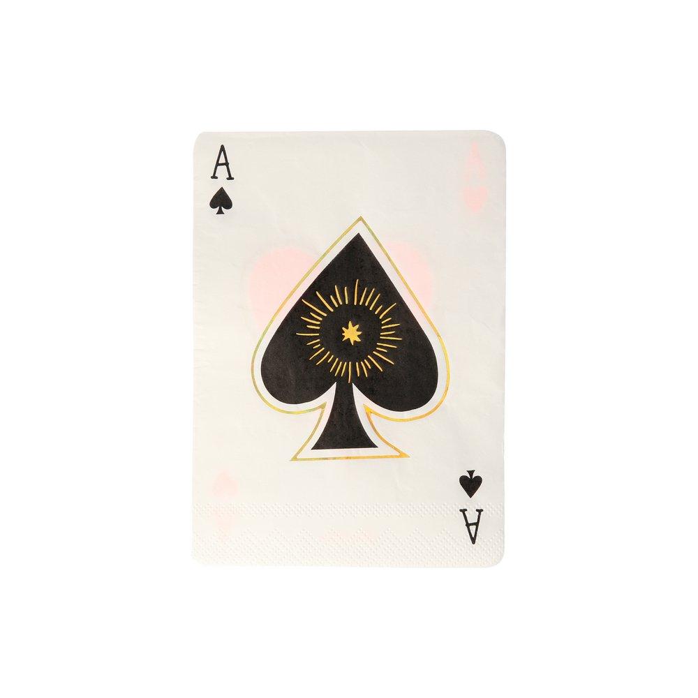 Magic Aces Napkins (set of 16)