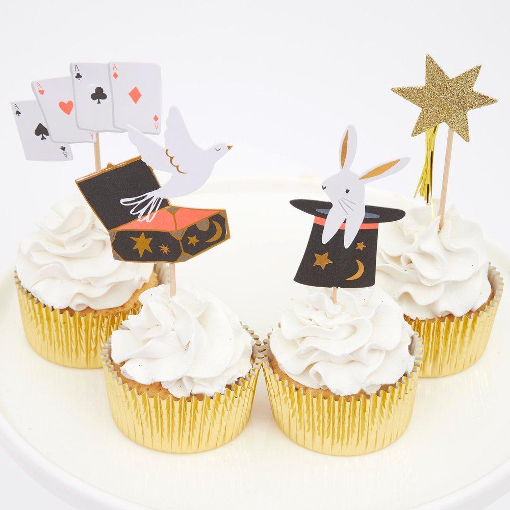 Magic Cupcake Kit (set of 24 toppers)