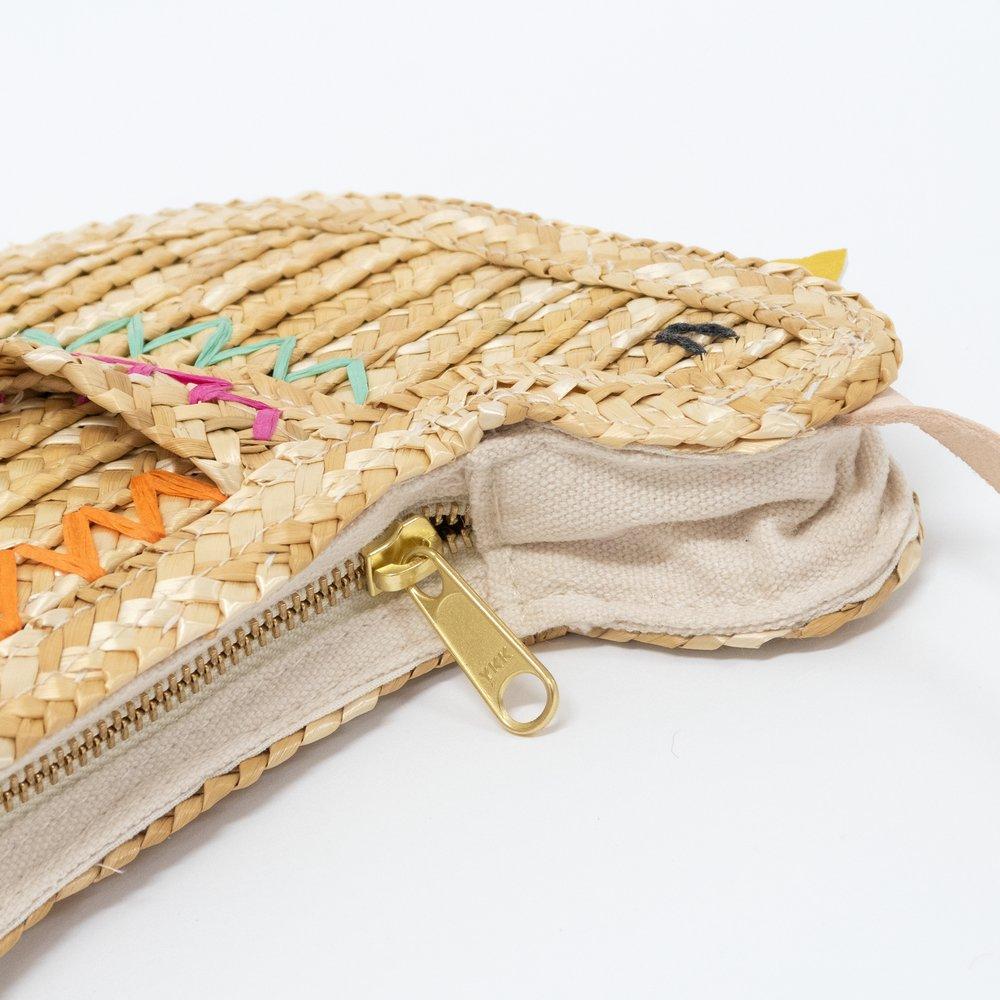 Bird Straw Bag