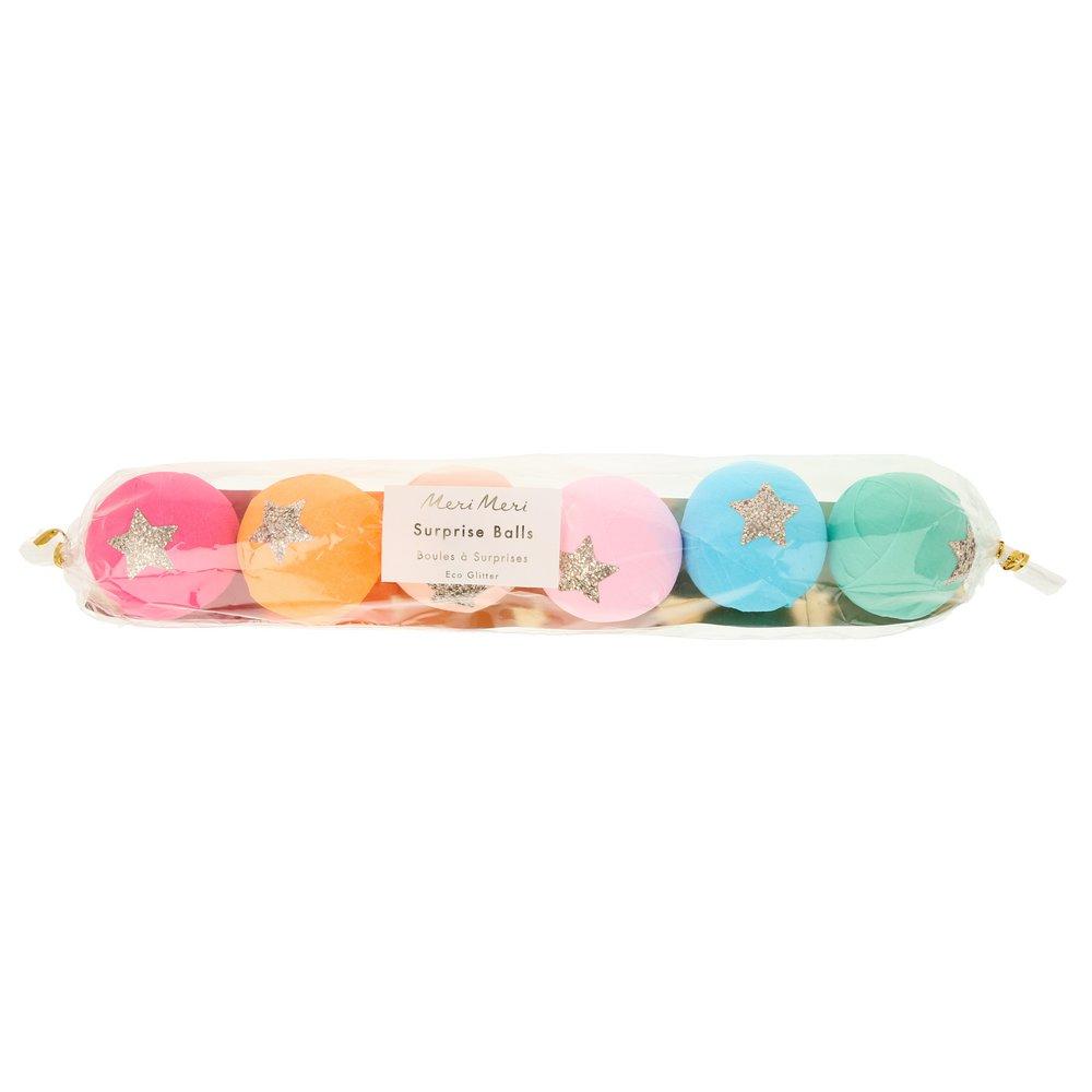 Rainbow Surprise Balls (set of 6)