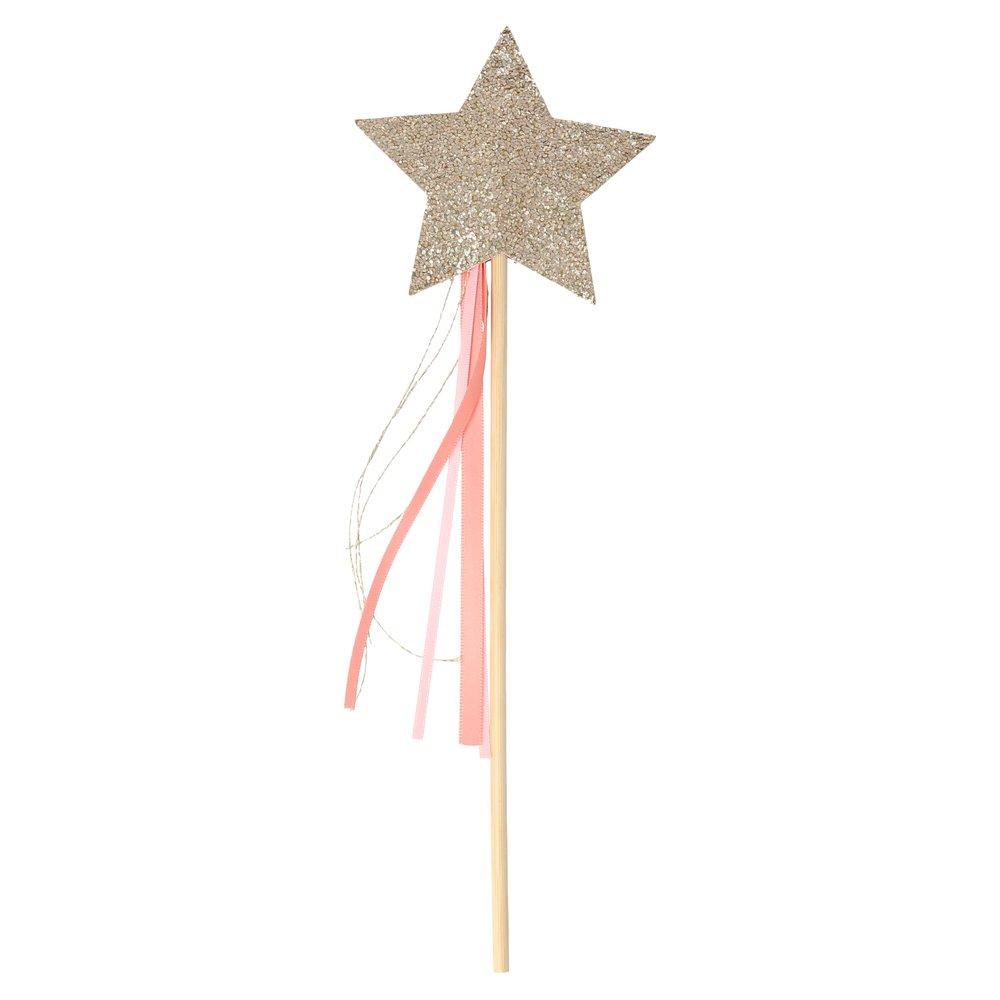 Gold Glitter Wands (set of 8)