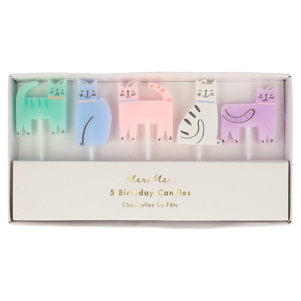 Cat Candles (set of 5)