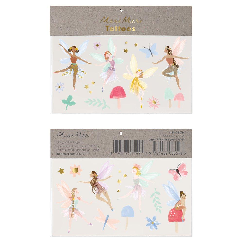 Fairy Large Tattoos (set of 2 sheets)