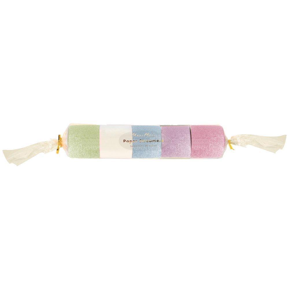 Pastel Crepe Paper Streamers (set of 5)