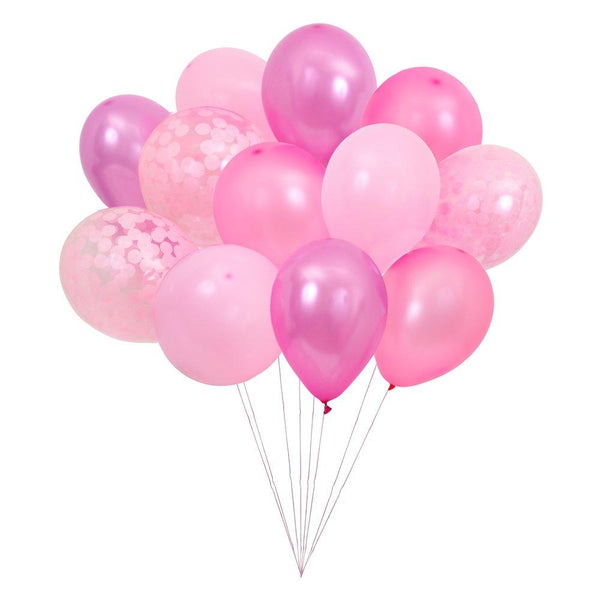 Beautiful Balloons Pink (set of 12)