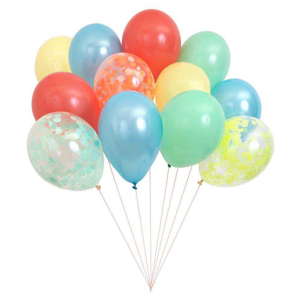 Beautiful Balloons Multi (set of 12)