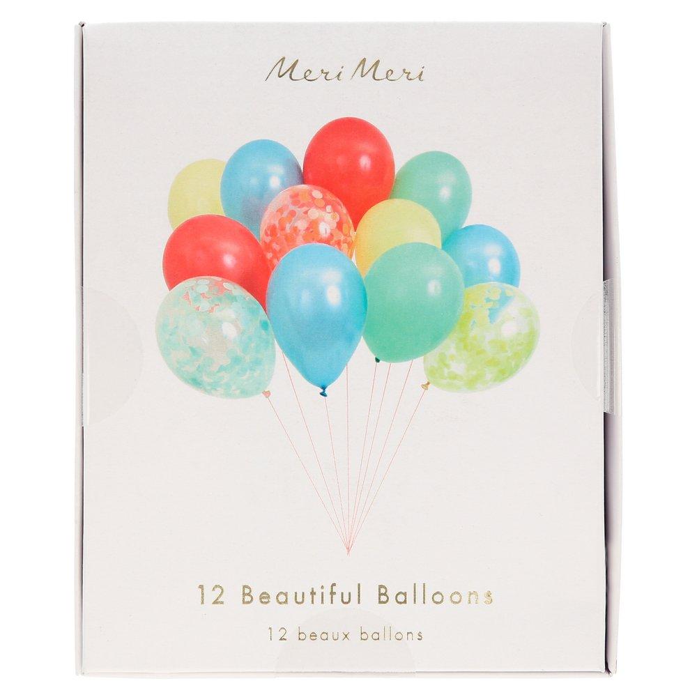 Beautiful Balloons Multi (set of 12)