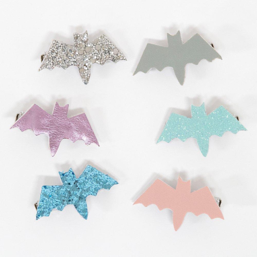 Bat Hair Clips (set of 6)