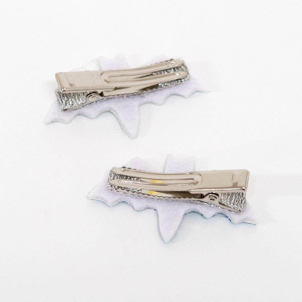 Bat Hair Clips (set of 6)