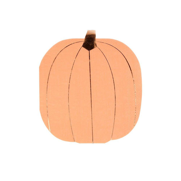 Pastel Halloween Pumpkin Napkins