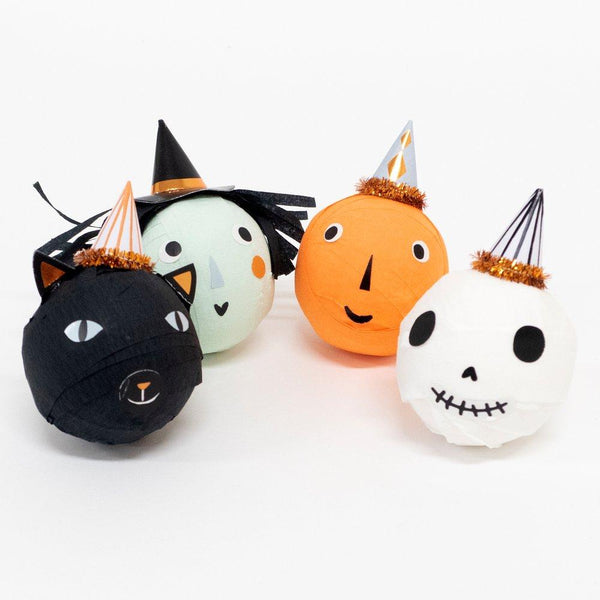 Vintage Halloween Surprise Balls (set of 4)