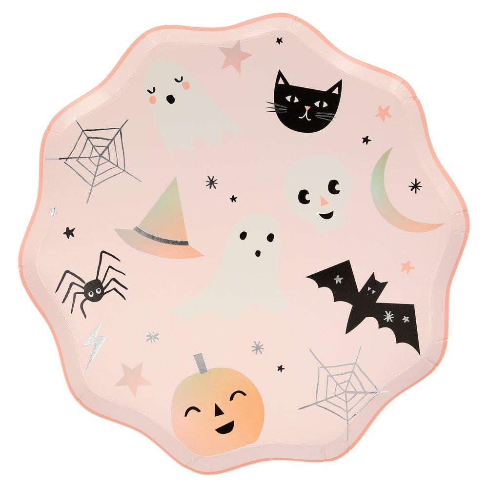 Pastel Halloween Dinner Plates (set of 8)