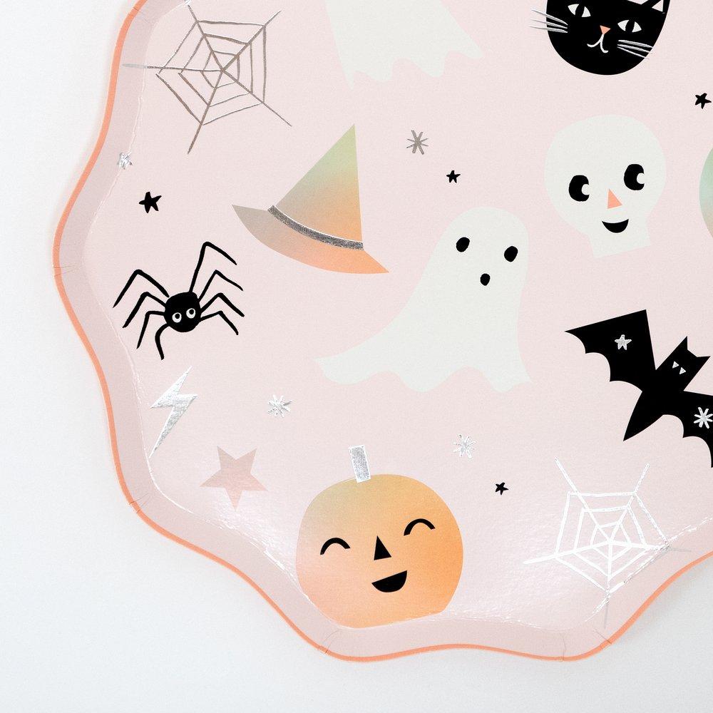 Pastel Halloween Dinner Plates (set of 8)