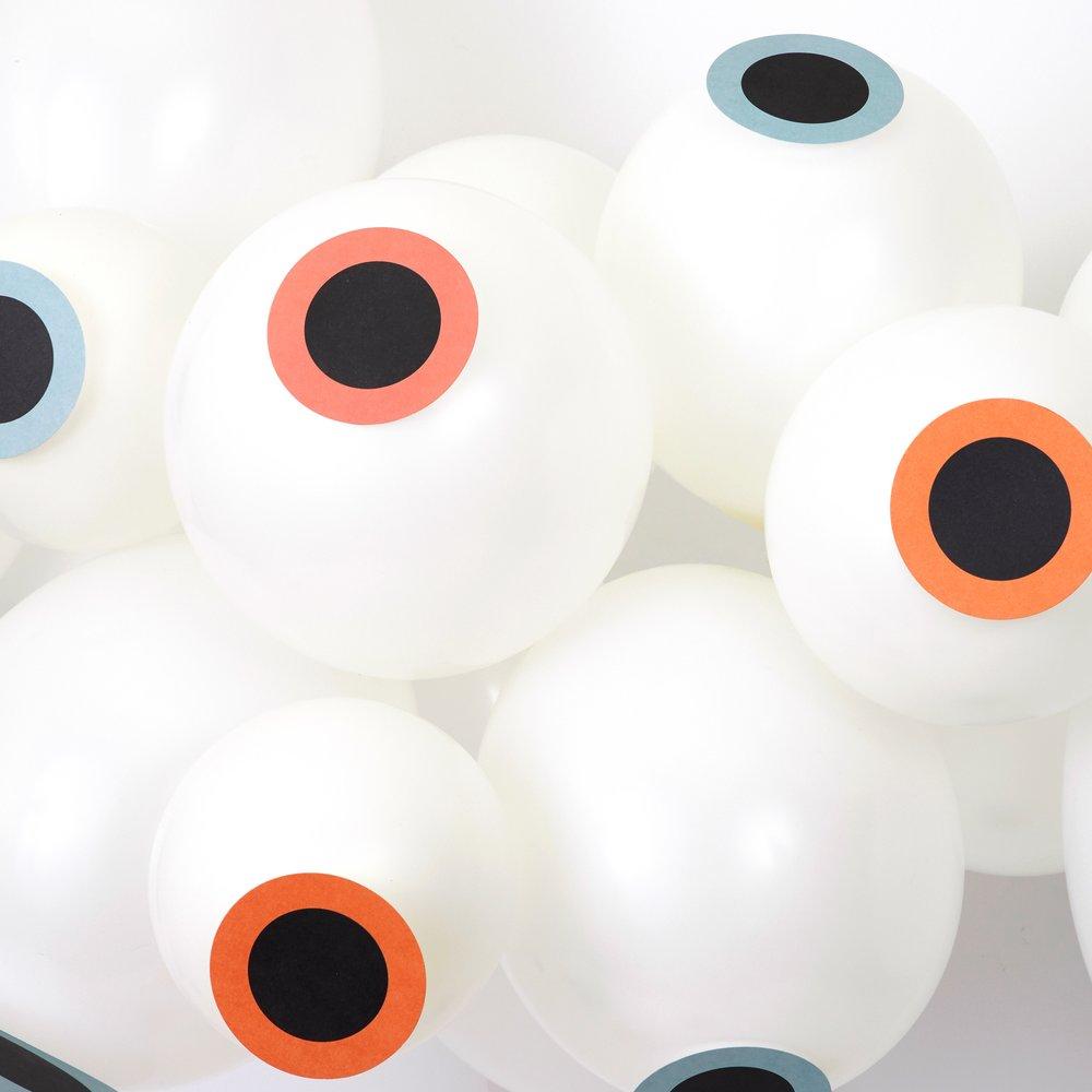 Eyeball Balloon Garland (set of 40 balloons)