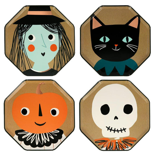 Vintage Halloween Side Plates